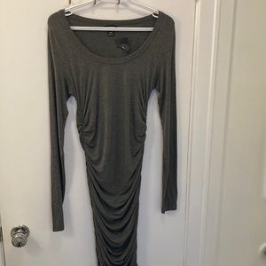 🆕 Club Monaco Dress Chloe Robe Jersey Heather Grey